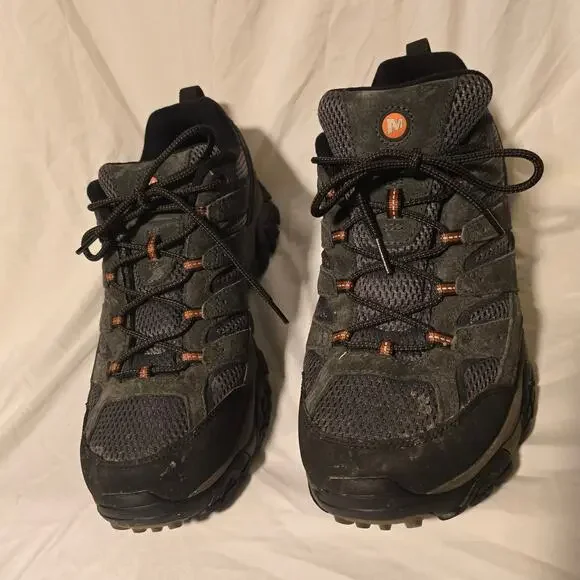 Merrell Moab 2 Vent Hiking Shoe Gray Beluga J06015 Men's Size 13 - Picture 2 of 7
